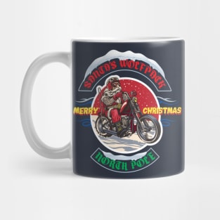 Santa's Wolfpack Mug